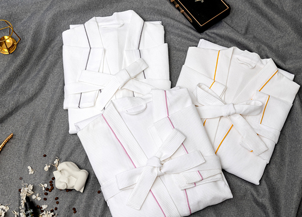 ホテルのバスローブ