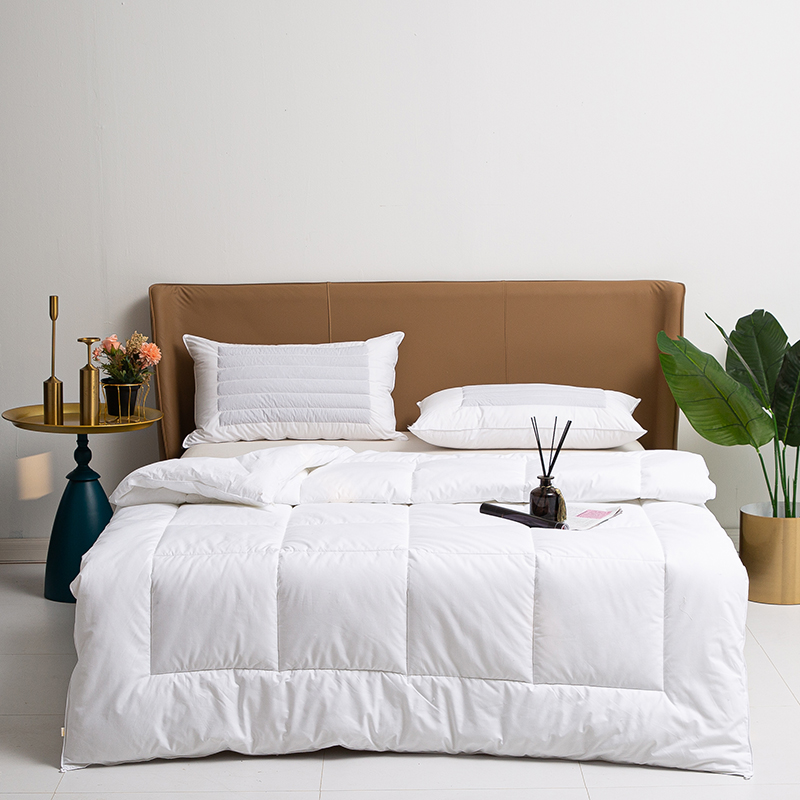 綿 100% 300 グラム充填布団夏布団キルティング白布団セットの製造