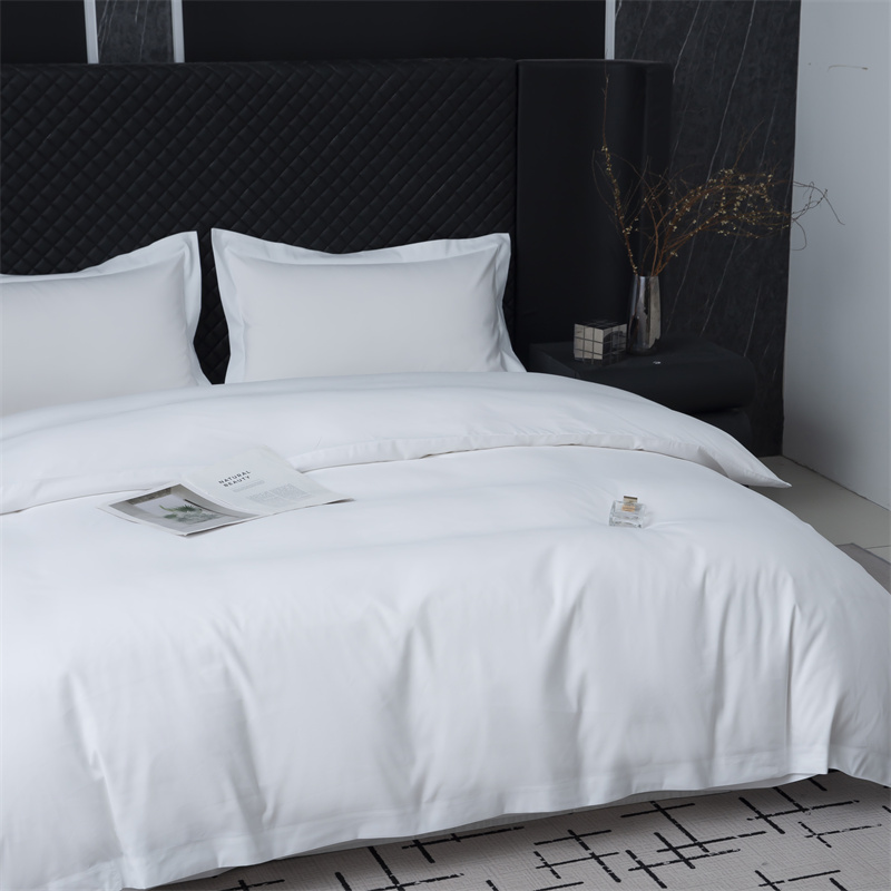 100% ポリエステル 135gsm エコノミー ホテル用の生地の寝具セット 100% ポリエステル 135gsm エコノミー ホテル用の生地の寝具セット