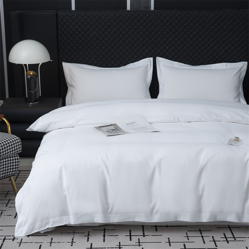 100% ポリエステル 135gsm エコノミー ホテル用の生地の寝具セット 100% ポリエステル 135gsm エコノミー ホテル用の生地の寝具セット