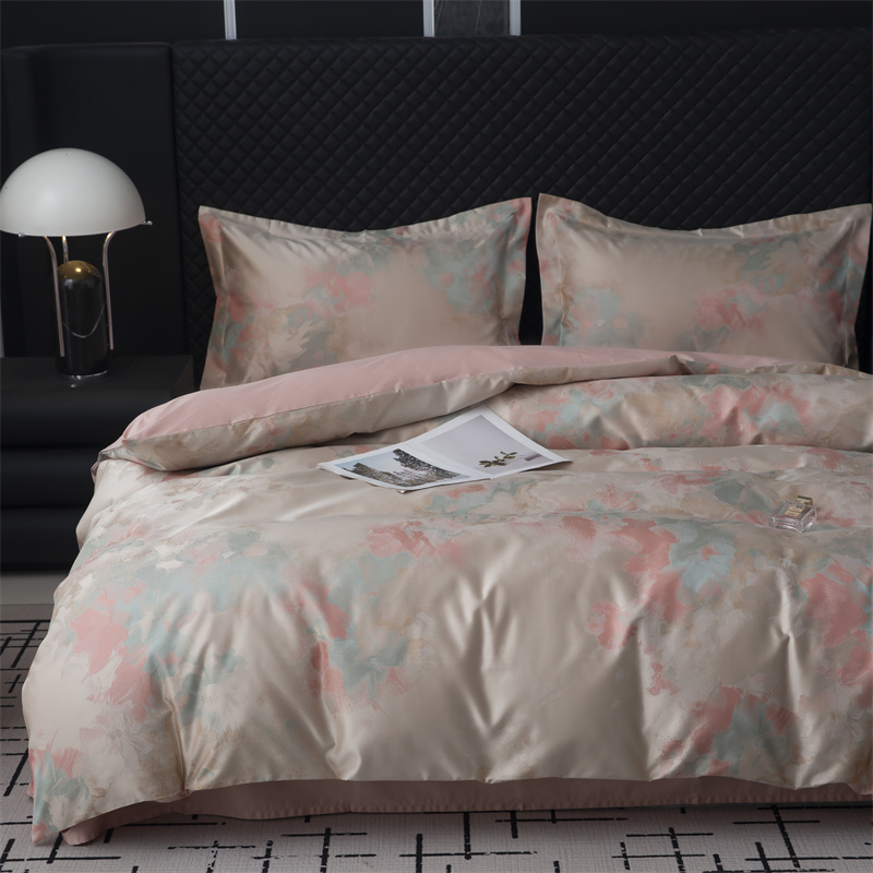 印象的な先染めジャカード 80S コットン寝具セット 印象的な先染めジャカード 80S コットン寝具セット