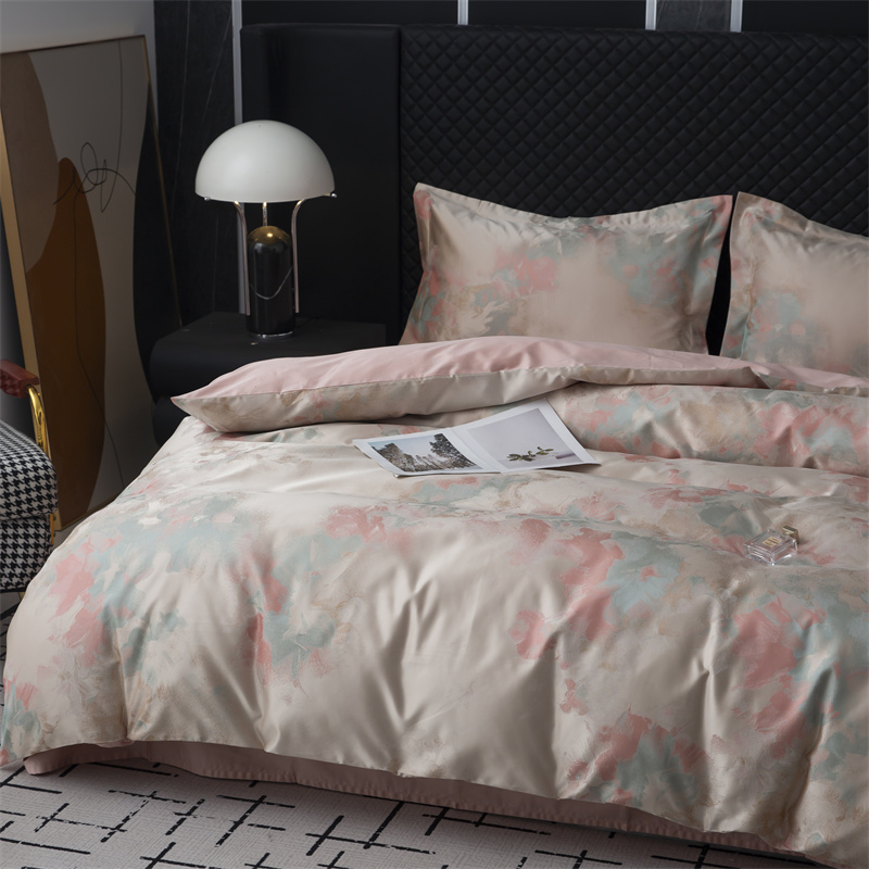 印象的な先染めジャカード 80S コットン寝具セット 印象的な先染めジャカード 80S コットン寝具セット