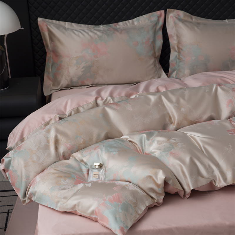 印象的な先染めジャカード 80S コットン寝具セット 印象的な先染めジャカード 80S コットン寝具セット