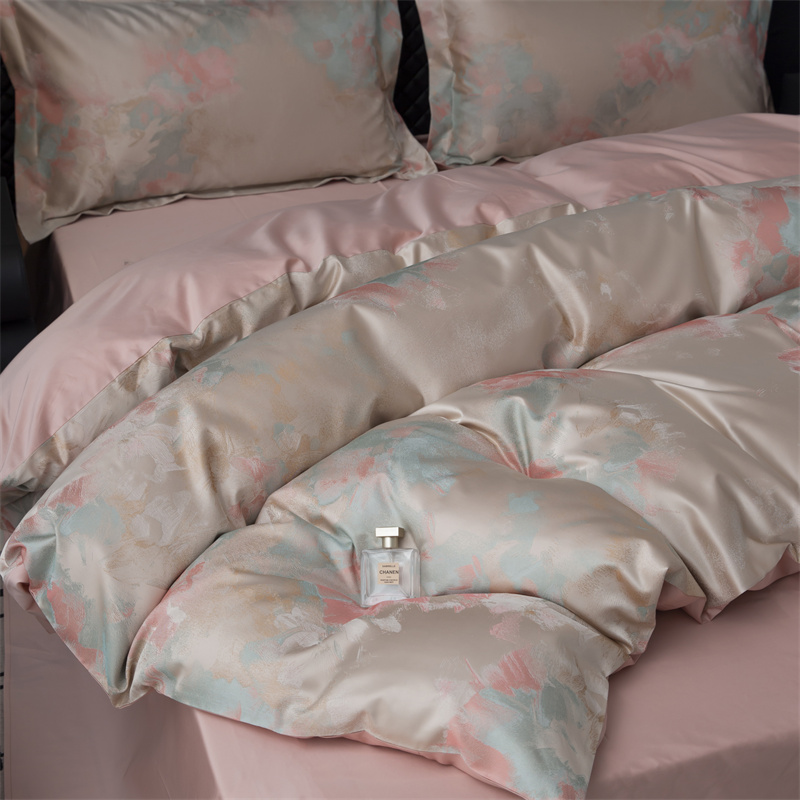 印象的な先染めジャカード 80S コットン寝具セット 印象的な先染めジャカード 80S コットン寝具セット