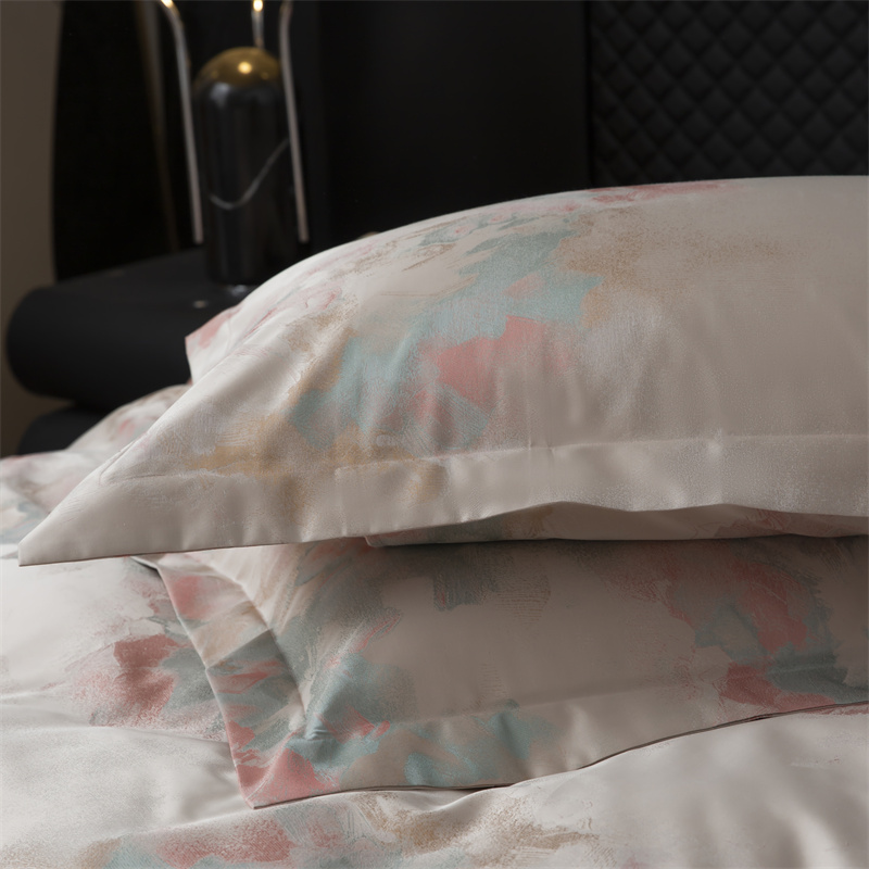 印象的な先染めジャカード 80S コットン寝具セット 印象的な先染めジャカード 80S コットン寝具セット