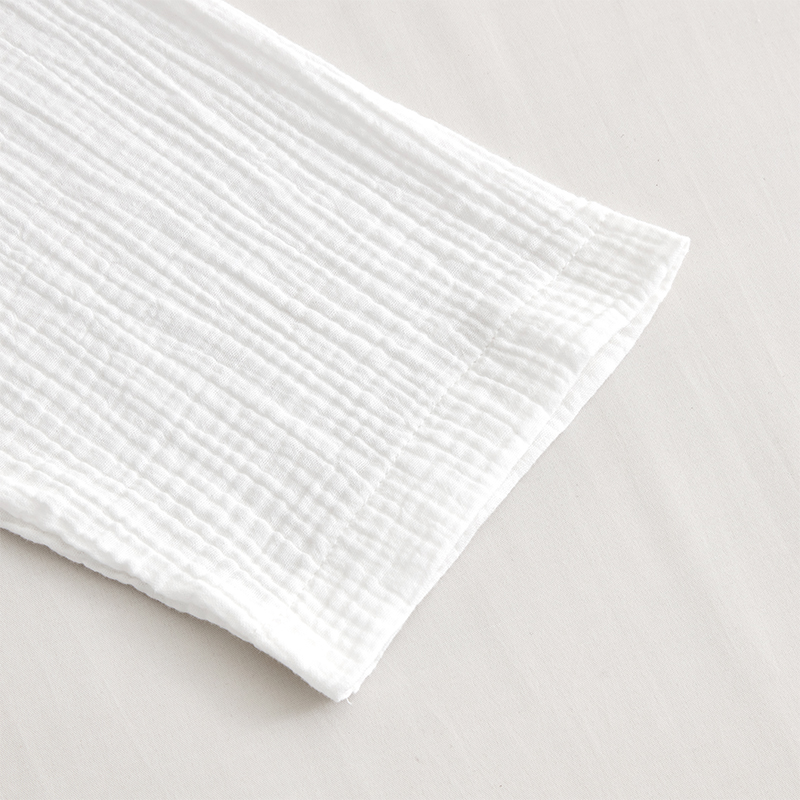 二層ガーゼ綿生地ショールカラーホテルバスローブ 二層ガーゼ綿生地ショールカラーホテルバスローブ