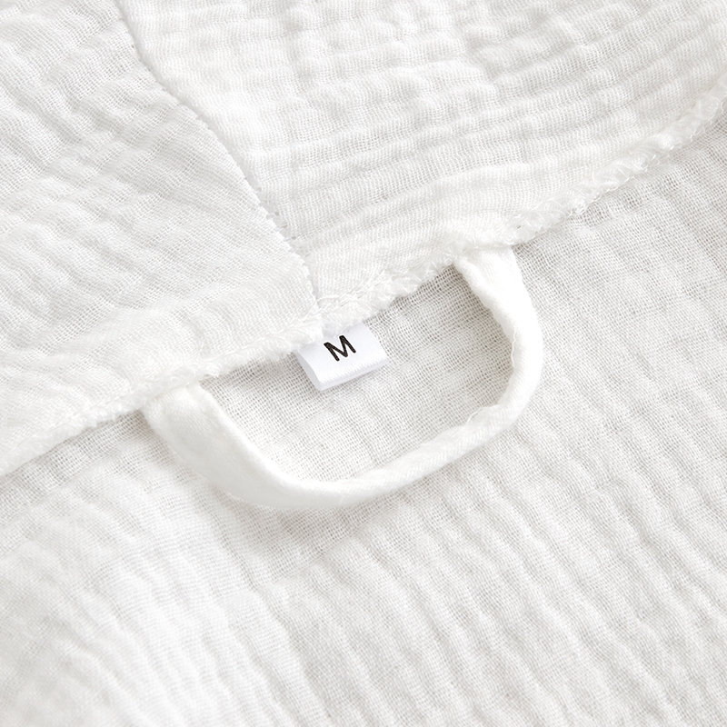 二層ガーゼ綿生地ショールカラーホテルバスローブ 二層ガーゼ綿生地ショールカラーホテルバスローブ