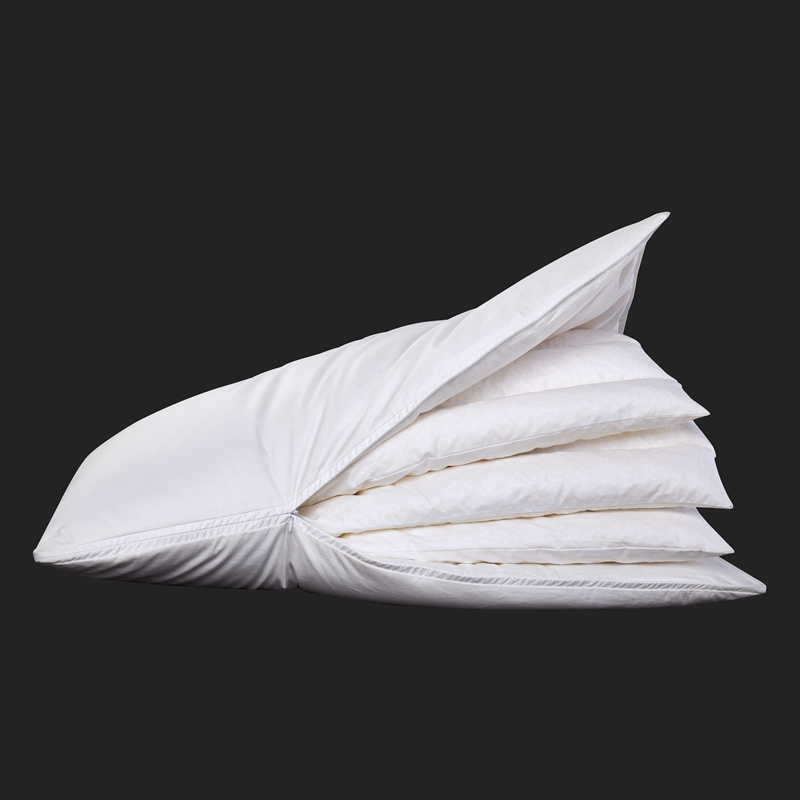 高さ調節可能な枕 5 層デザイン L 字型ロングジッパー枕