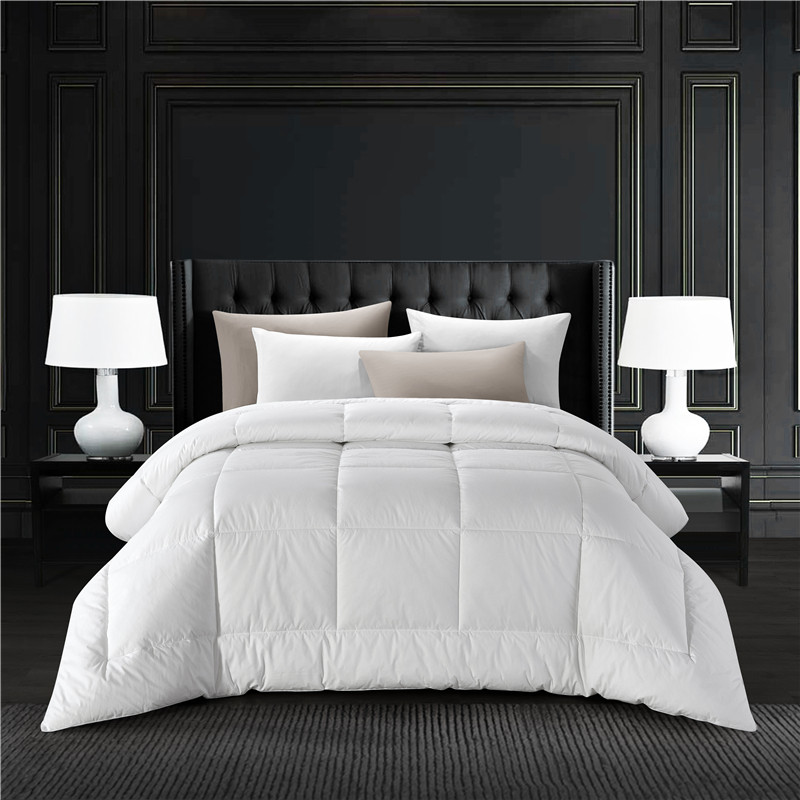 ポリエステル充填羽毛布団綿カバー 5 つ星ホテル羽毛布団