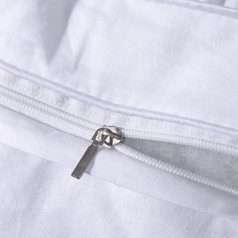 キルティング生地デザインマイクロファイバー充填枕、ジッパー付き キルティング生地デザインマイクロファイバー充填枕、ジッパー付き