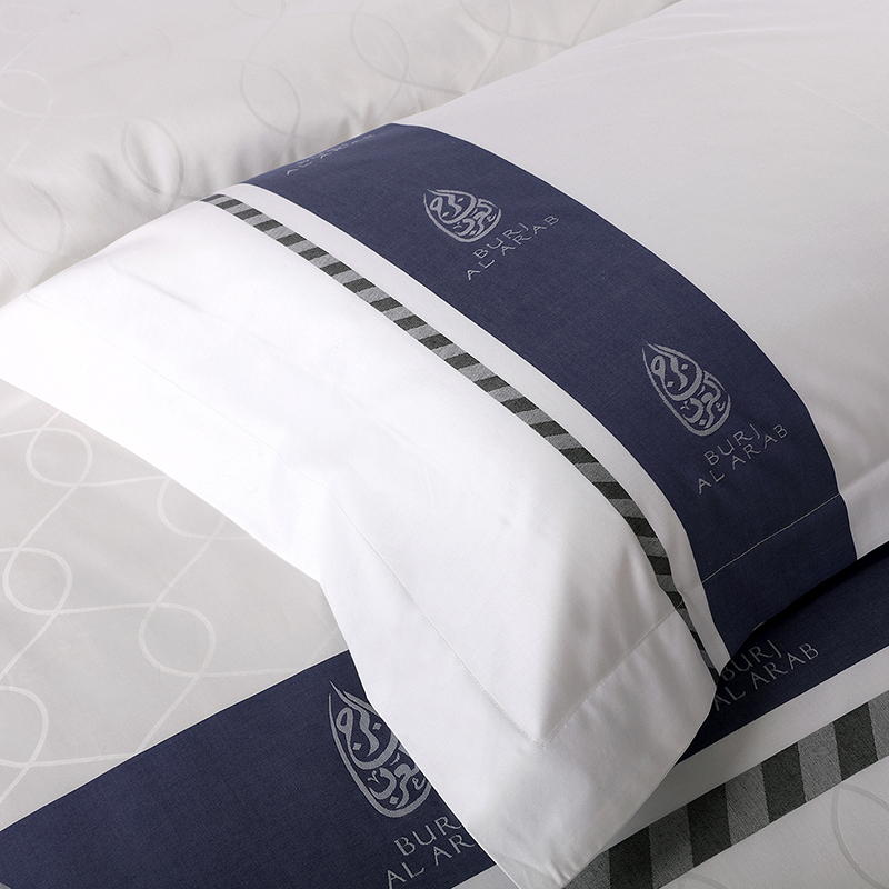 先染めカスタマイズロゴ綿100%寝具セット 先染めカスタマイズロゴ綿100%寝具セット